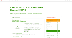 Desktop Screenshot of amatoricasteltodino.blogspot.com