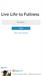 Mobile Screenshot of livelife2fullness.blogspot.com