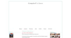 Desktop Screenshot of campbellslove.blogspot.com