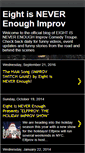 Mobile Screenshot of eightisneverenough.blogspot.com