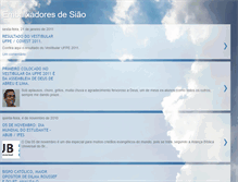 Tablet Screenshot of embaixadoressiao.blogspot.com