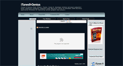 Desktop Screenshot of itunes9-genius.blogspot.com