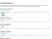 Tablet Screenshot of itunes9-genius.blogspot.com
