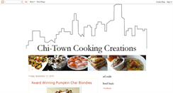 Desktop Screenshot of chi-towncookincreations.blogspot.com
