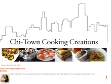 Tablet Screenshot of chi-towncookincreations.blogspot.com