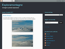 Tablet Screenshot of esploramontagne.blogspot.com