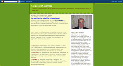 Desktop Screenshot of cleantechnomics.blogspot.com