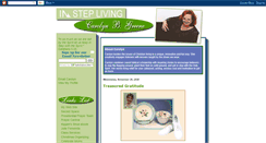 Desktop Screenshot of instepliving.blogspot.com