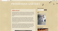 Desktop Screenshot of prinsessanaarteet.blogspot.com