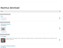 Tablet Screenshot of maximuxdownload.blogspot.com