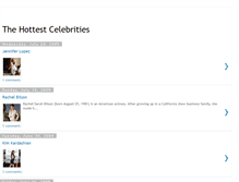 Tablet Screenshot of hotcelebritiez.blogspot.com