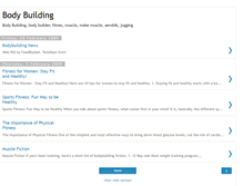 Tablet Screenshot of bodybuilding-online.blogspot.com