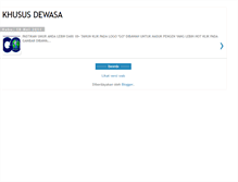 Tablet Screenshot of dewasabugil-banget.blogspot.com