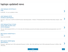 Tablet Screenshot of laptopsupdatednews.blogspot.com