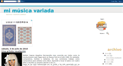 Desktop Screenshot of mimusicavariada.blogspot.com