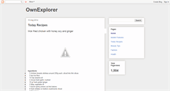 Desktop Screenshot of ownexplorer.blogspot.com