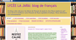 Desktop Screenshot of lescyberprofsjara.blogspot.com