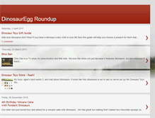 Tablet Screenshot of dinosaur-egg.blogspot.com