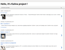 Tablet Screenshot of helloitskalinaproject.blogspot.com