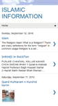 Mobile Screenshot of islamiconceptofliving.blogspot.com