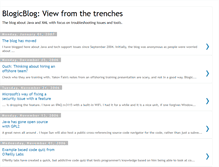 Tablet Screenshot of blogicblog.blogspot.com