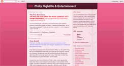 Desktop Screenshot of phillynightlife.blogspot.com