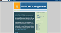 Desktop Screenshot of biggtree.blogspot.com