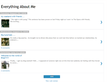 Tablet Screenshot of everythingaboutchloe.blogspot.com