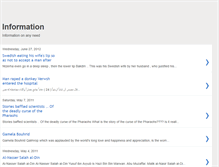Tablet Screenshot of inforrmation.blogspot.com