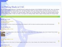 Tablet Screenshot of carparkingshadeinuae.blogspot.com