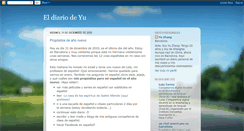 Desktop Screenshot of eldiariodeyu.blogspot.com