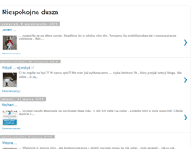 Tablet Screenshot of niespokojnadusza-delfina7.blogspot.com