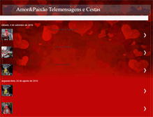 Tablet Screenshot of amorepaixaotelemensagens.blogspot.com