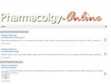 Tablet Screenshot of pharmacology-online.blogspot.com