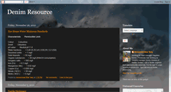 Desktop Screenshot of denimconsultant.blogspot.com