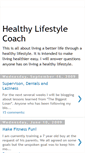 Mobile Screenshot of healthylifestylecoach.blogspot.com