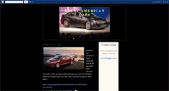 Desktop Screenshot of greatamericancars.blogspot.com