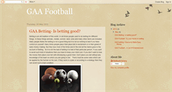 Desktop Screenshot of gaafootball.blogspot.com