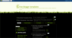 Desktop Screenshot of freeblogger-templates.blogspot.com