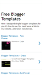 Mobile Screenshot of freeblogger-templates.blogspot.com