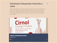 Tablet Screenshot of nutricionysaludenjaume.blogspot.com
