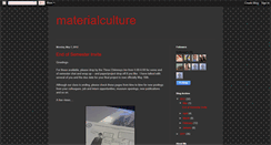 Desktop Screenshot of matcultmuse.blogspot.com