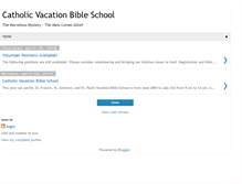 Tablet Screenshot of catholicvbs.blogspot.com