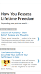Mobile Screenshot of gettingyourfreedom.blogspot.com