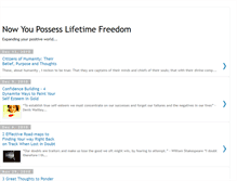 Tablet Screenshot of gettingyourfreedom.blogspot.com