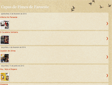 Tablet Screenshot of capasfaroeste.blogspot.com