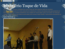 Tablet Screenshot of ministeriotoquedevida.blogspot.com