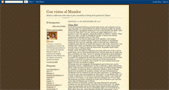 Desktop Screenshot of convistasalmandor.blogspot.com