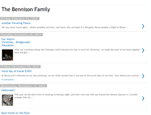 Tablet Screenshot of bennisonfamily.blogspot.com