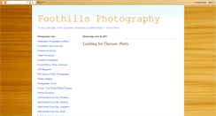 Desktop Screenshot of foothillsphoto.blogspot.com